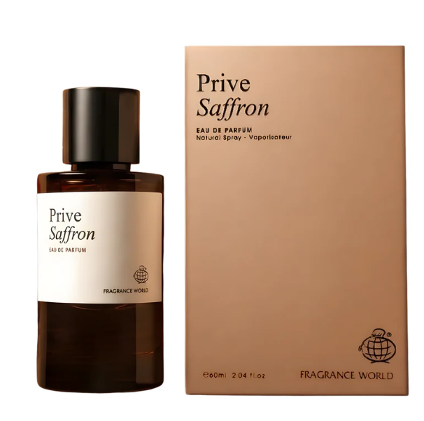 Prive Saffron Perfume 60ml EDP Fragrance World